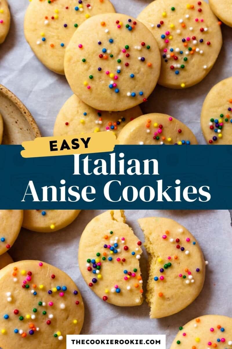 italian anise cookies pinterest