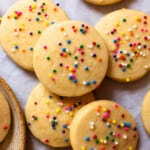 Riscotti Italian Anise Cookies with sprinkles