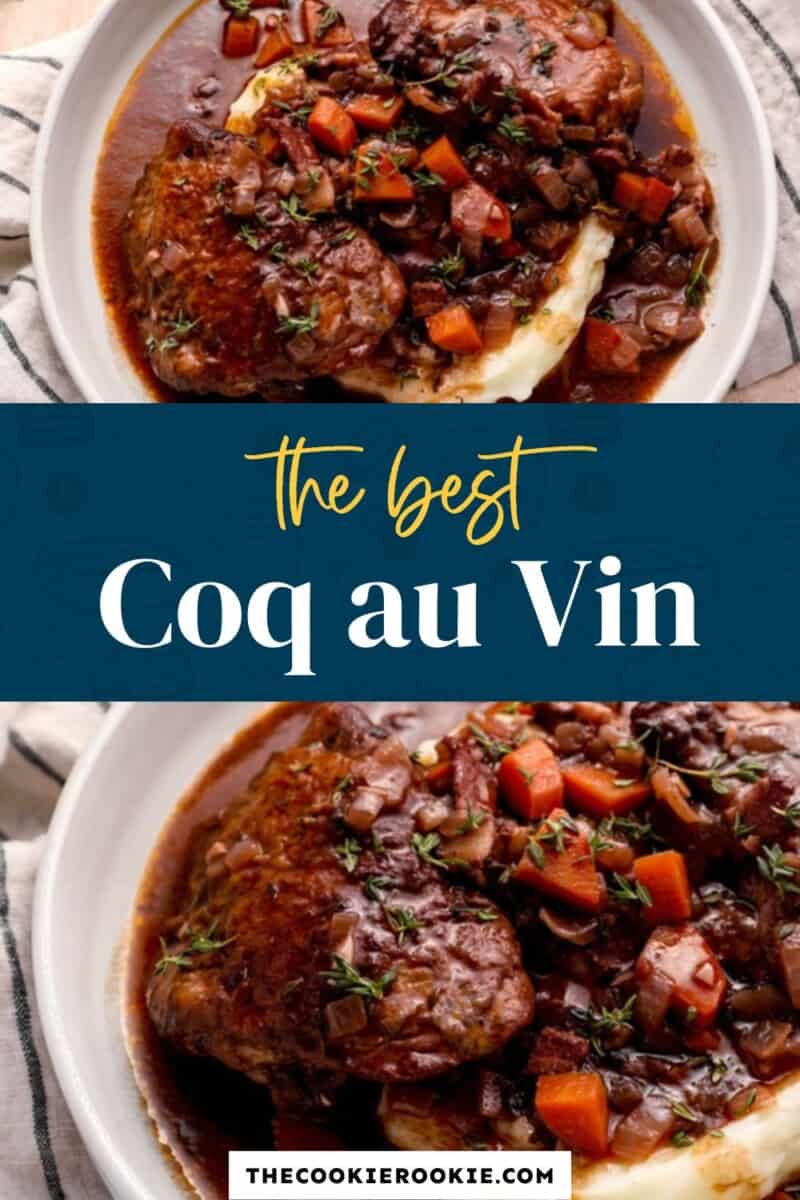 coq a vin pinterest