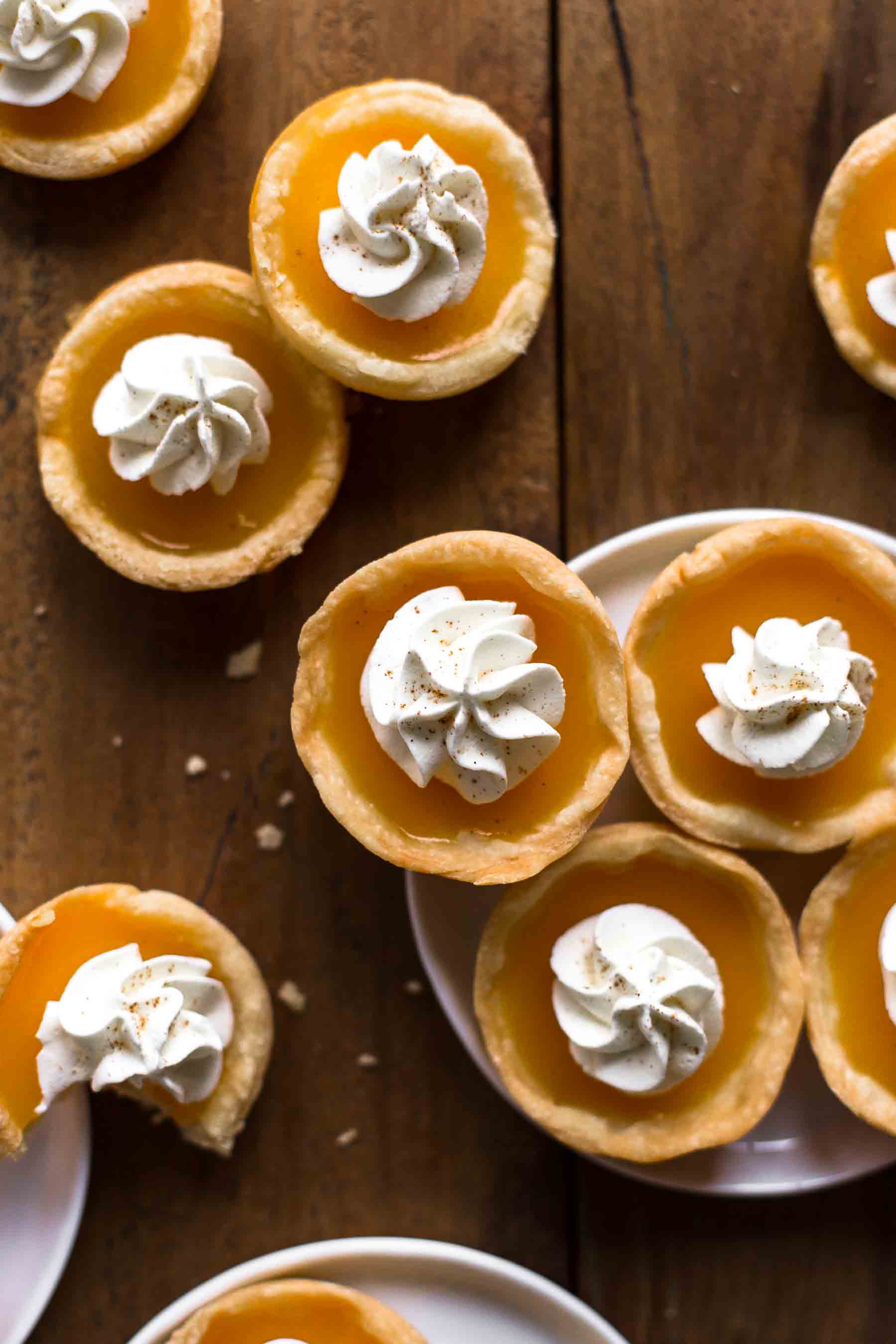 Pumpkin Pie Jello Shots! BEST THING EVER! These are so cute and delicious! - The Cookie Rookie