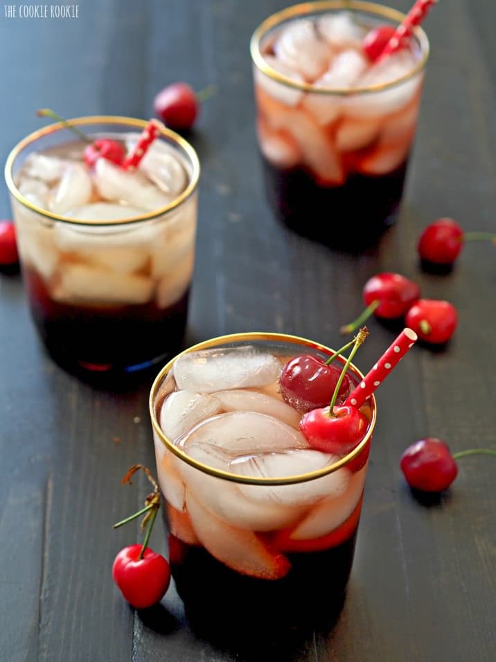 3 glasses of Cream Soda Cocktail