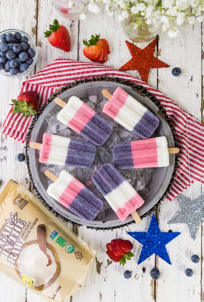 popsicles on a table