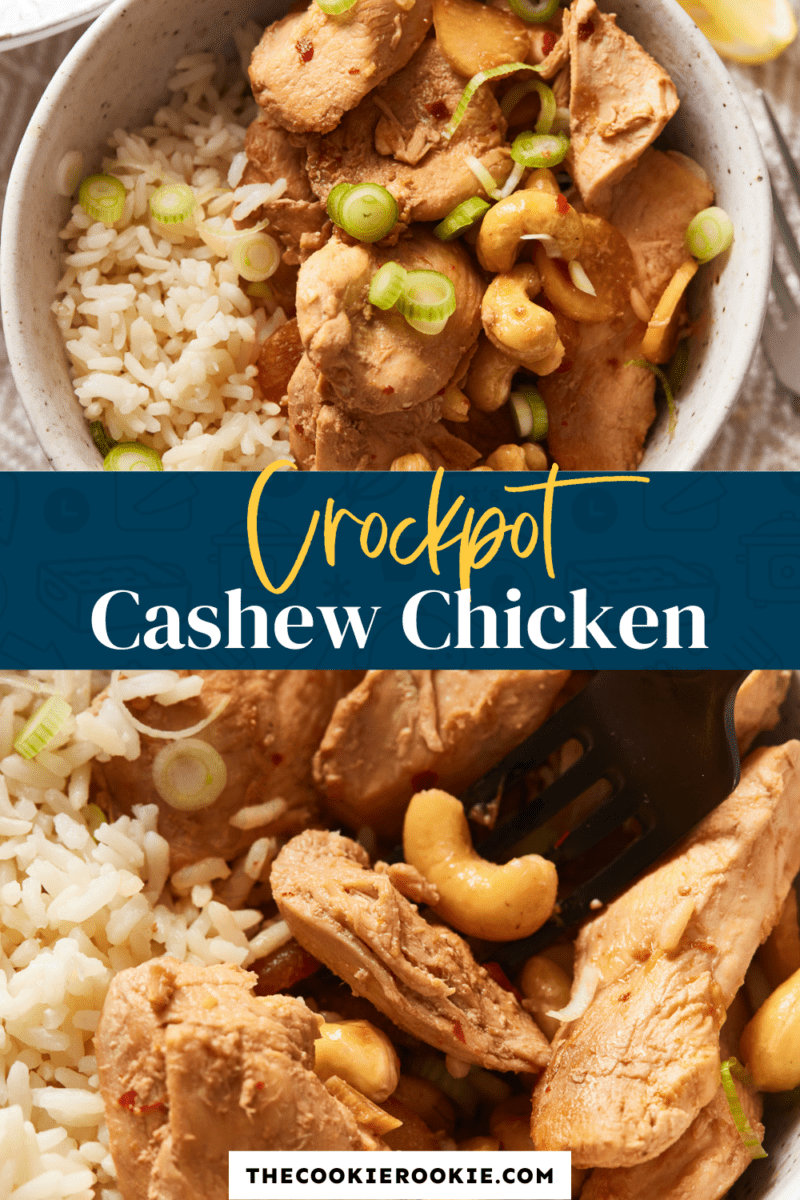 crockpot cashew chicken pinterest.