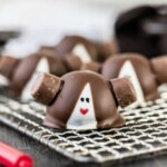 princess leia truffles on a wire rack