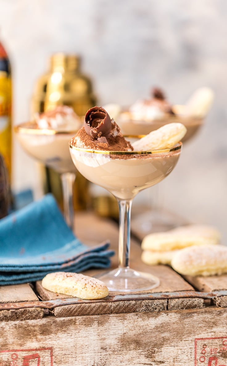 tiramisu martinis