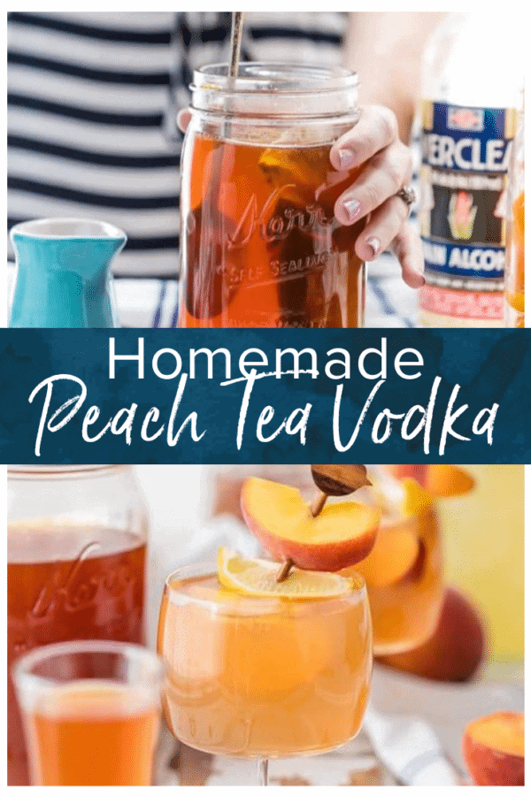 spiked peach tea pinterest photo