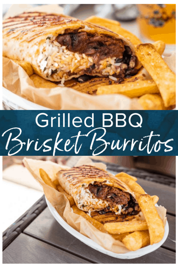 grilled bbq brisket burrito pinterest pic