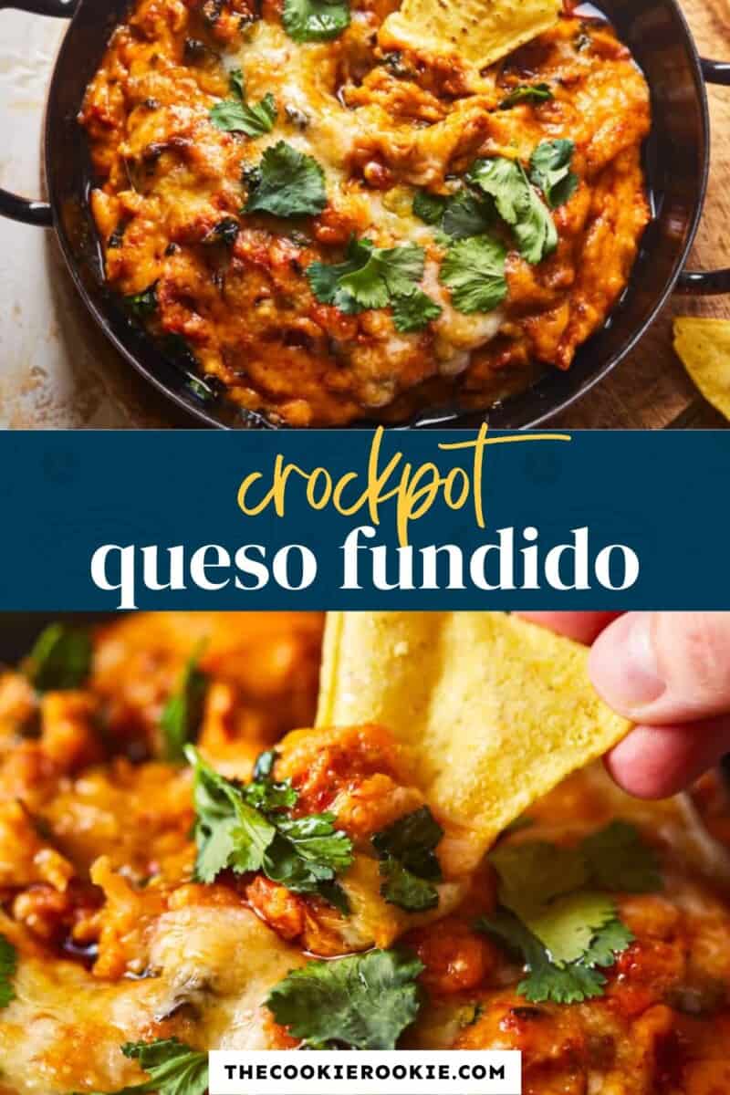 Crockpot queso fundido.