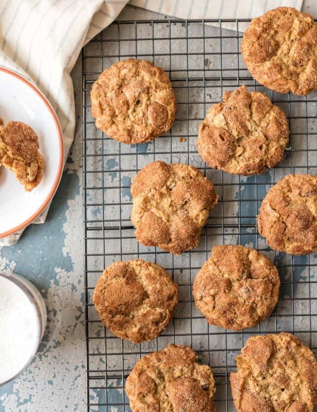 The BEST OATMEAL CHOCOLATE CHIP COOKIES recipe is crunchy on the outside and chewy on the inside. We call them "Oatmeal Doozies" because they are my Mom's master creation!