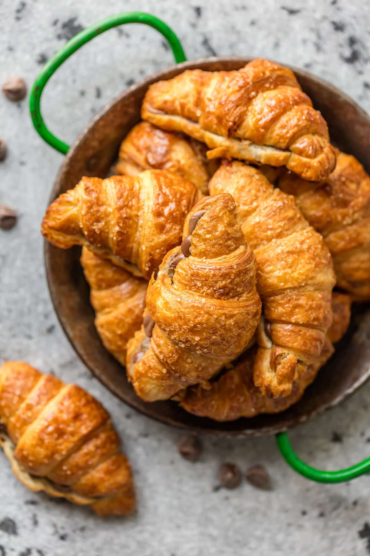 Chocolate croissants