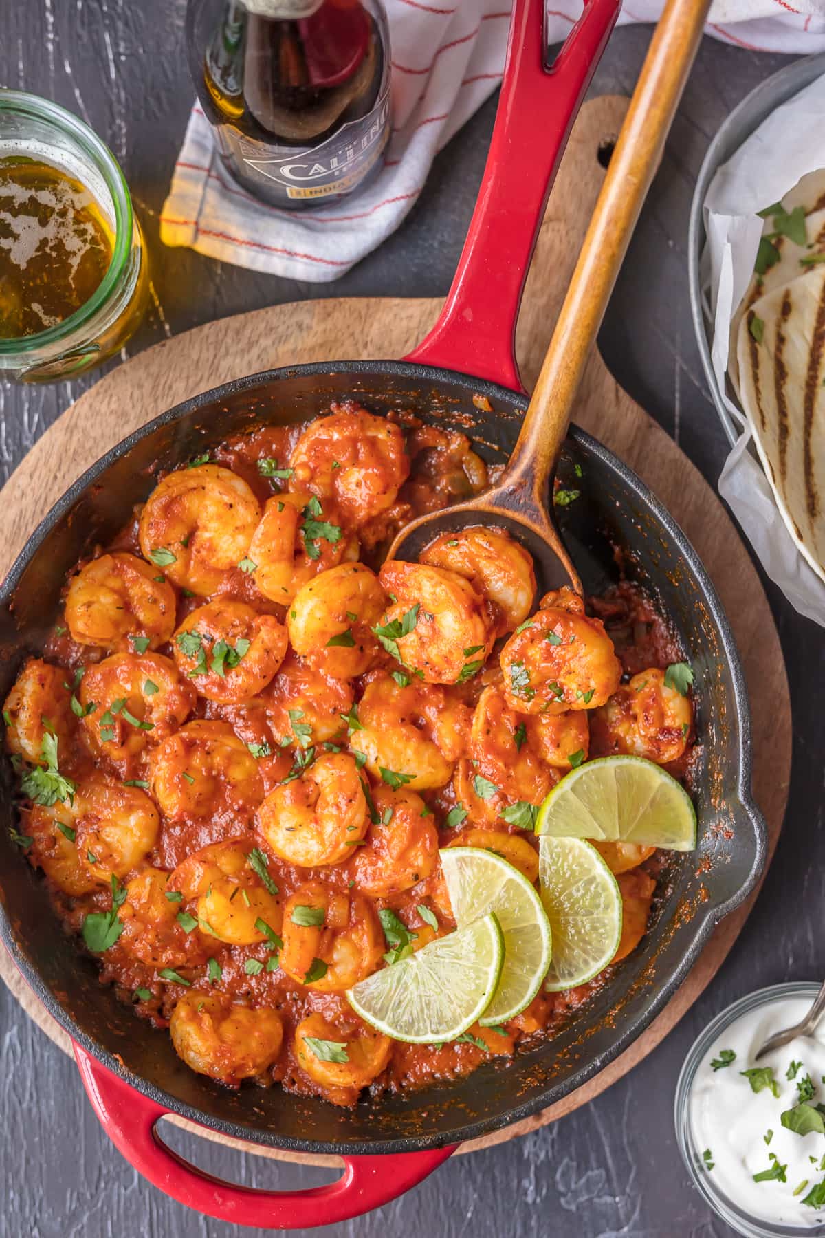 Skillet Chipotle Shrimp recipe