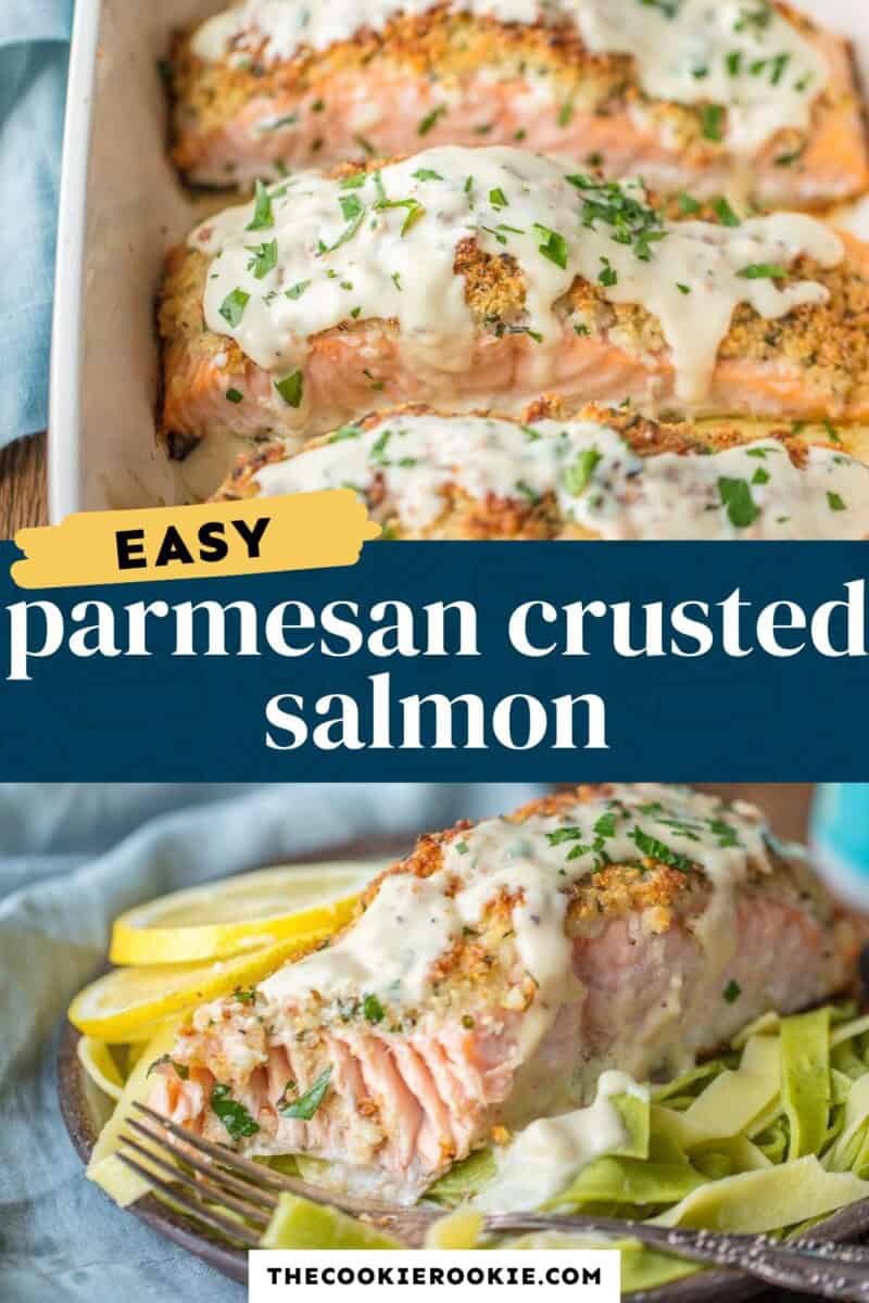 parmesan crusted salmon pinterest