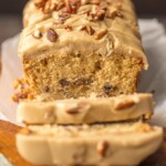 Brown Sugar Pound Cake with Brown Sugar Icing (let's be honest, it's mostly caramel) is utterly delicious and just perfect for Fall. A simple classic that everyone loves. This makes a wonderful and delicious homemade gift for Christmas. The pecans add a little extra crunch to this sweet and amazing Easy Pound Cake Recipe.