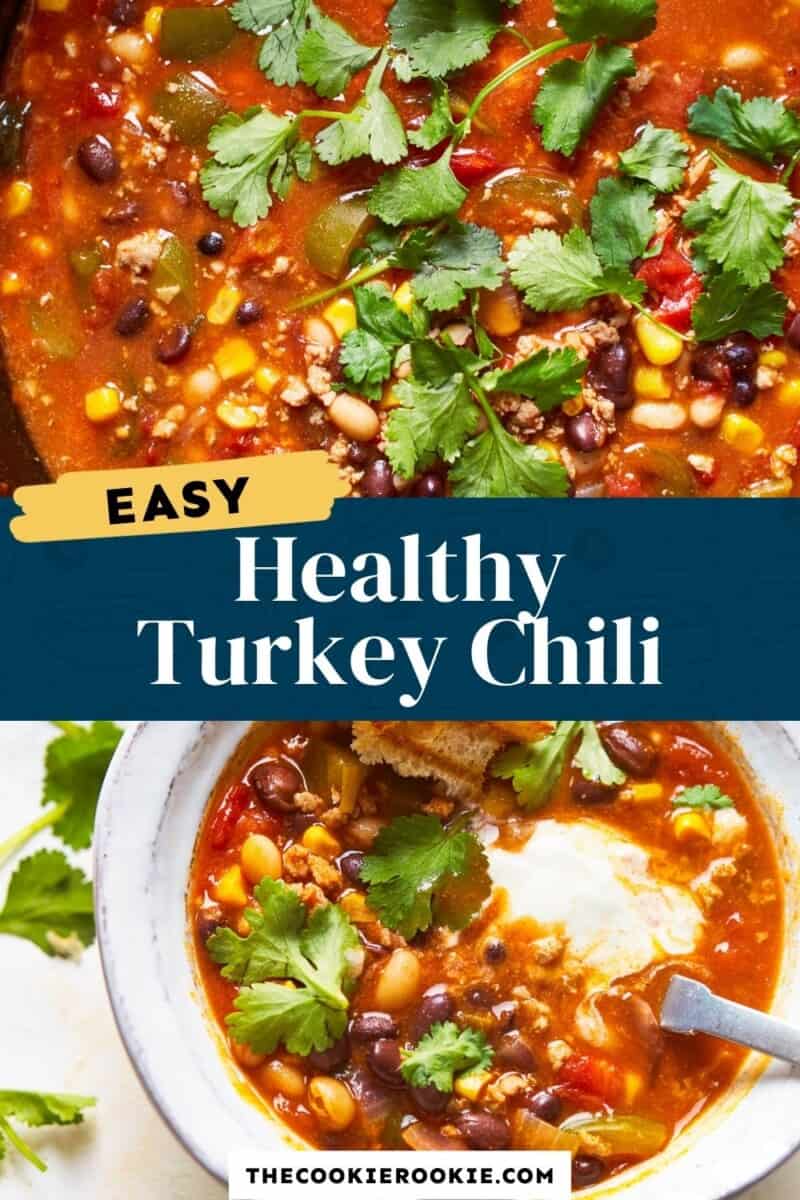 turkey chili pinterest