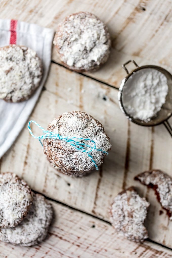 stack of gooey butter cookies