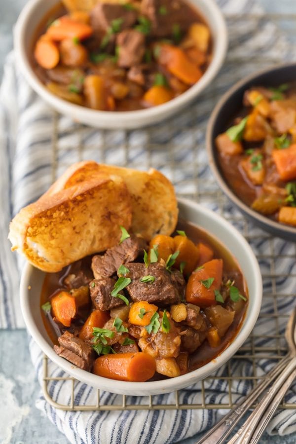 This INSTANT POT 5 SPICE BEEF STEW is topping my list of favorite Winter soups this year. So comforting, easy, and unique! It's made in minutes in the pressure cooker and sure to please the entire family. So much flavor and so little effort. My kind of recipe.