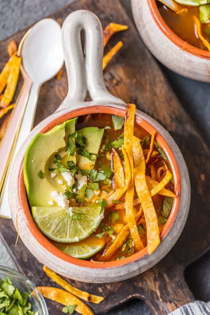 Instant Pot Chicken Tortilla Soup