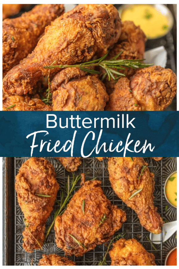 buttermilk fried chicken pinterest image