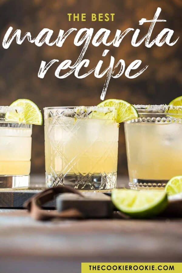 margarita recipe pinterest image