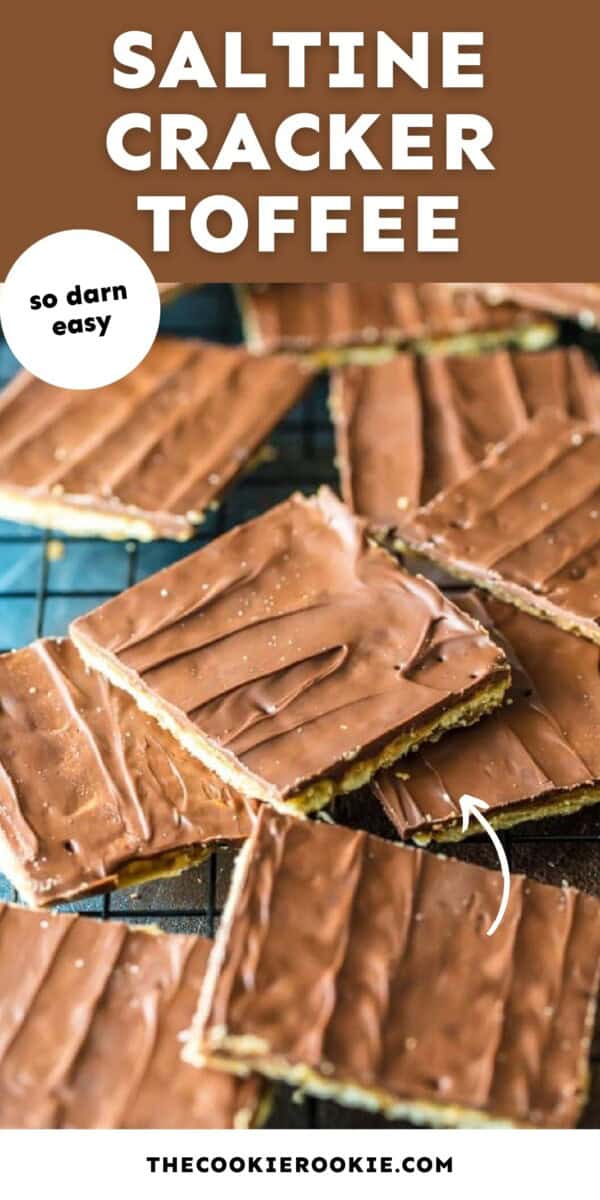 saltine cracker toffee pin