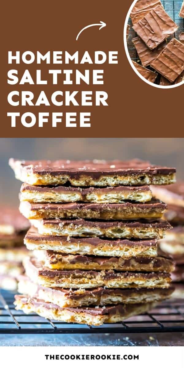 saltine cracker toffee pin