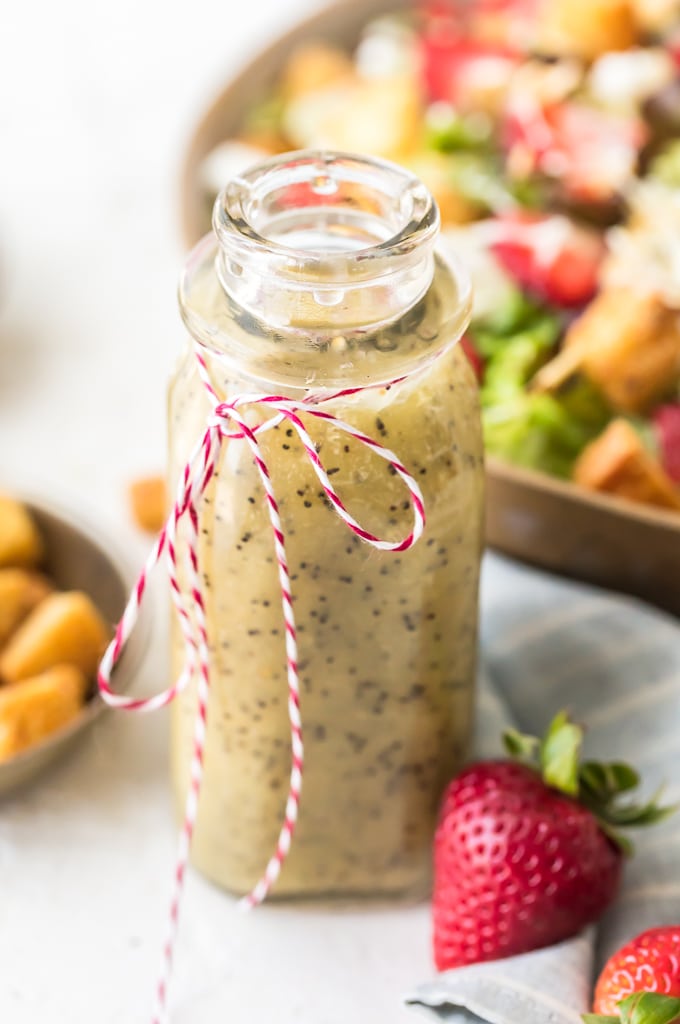 Poppy Seed Salad Dressing made at home