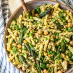 pasta salad in a bowl