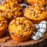 Pumpkin Muffins are the perfect fall treat! Nothing says autumn like pumpkin, and these Pumpkin Spice Muffins are my absolute favorite. This easy pumpkin muffins recipe is sweet and flavorful.