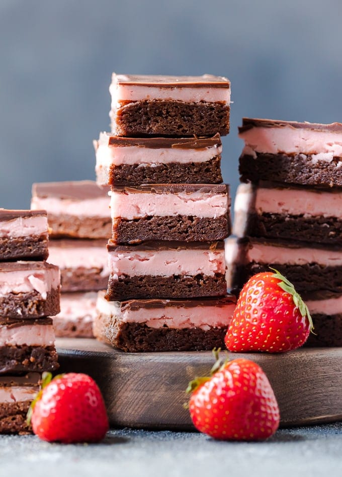 Chocolate Covered Strawberry Brownie recipe