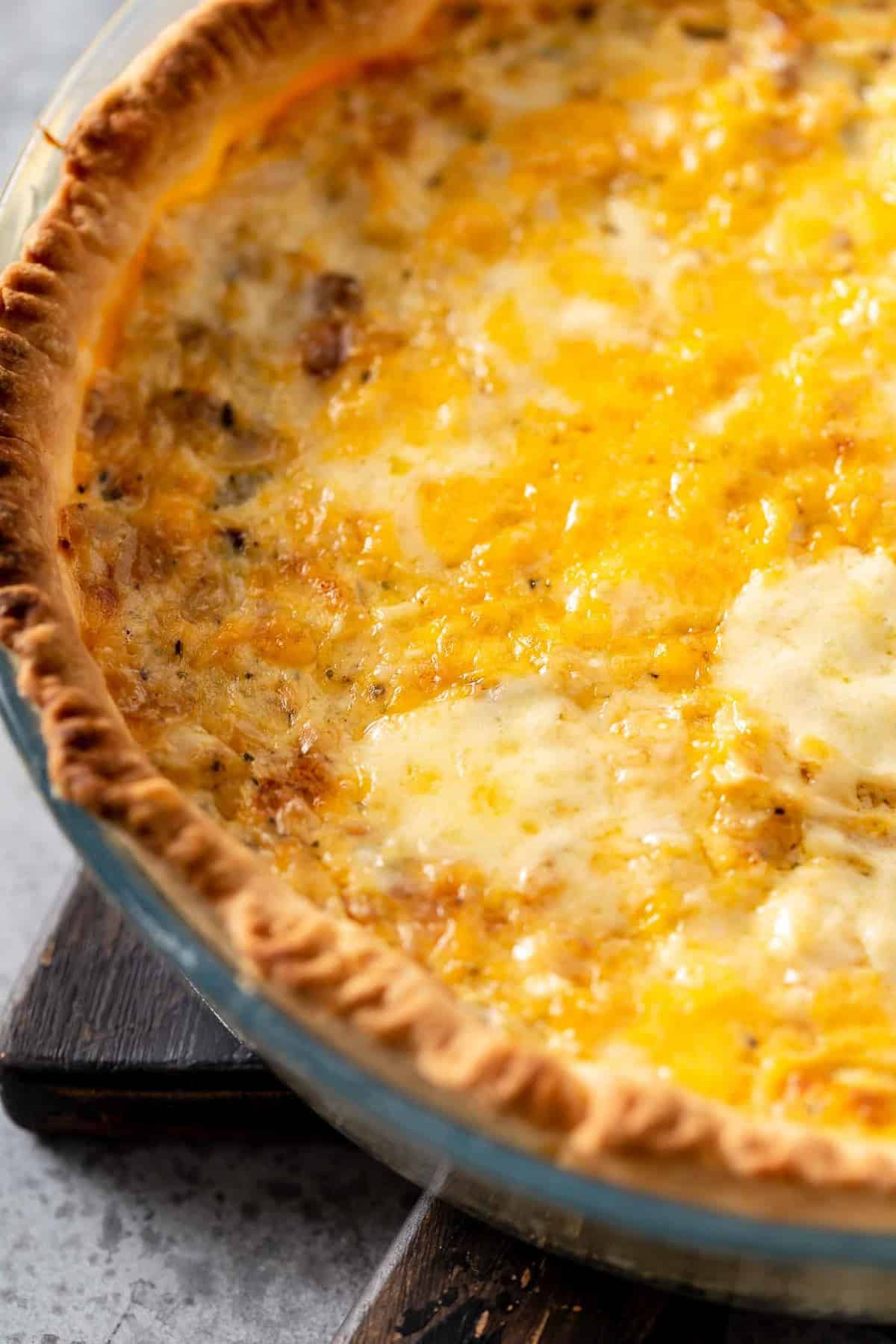 Cheesy Hot Chicken Salad Pie