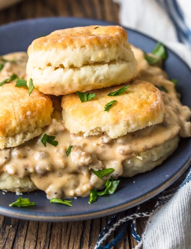 Homemade Sausage Gravy is a creamy, savory delight. This sausage gravy recipe is perfect for the classic biscuits and sausage gravy breakfast that everyone loves. Learn how to make sausage gravy for the best breakfast, whether you serve it on the holidays or everyday!