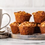 Morning Glory Muffins are the perfect healthy breakfast muffins. This morning glory muffin recipe is filled with all kinds of good stuff that will help you start the morning right!