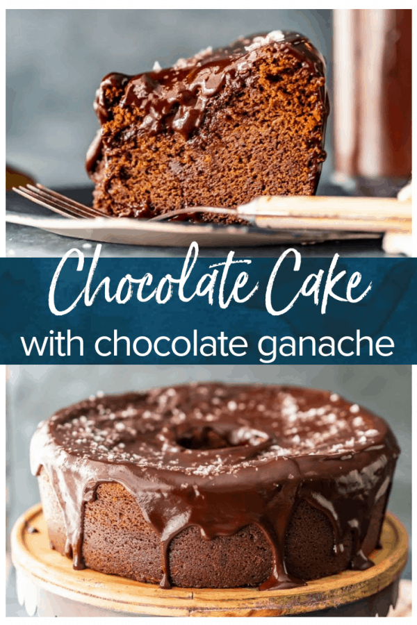 This Velvet Chocolate Cake recipe with Chocolate Ganache Icing is EVERYTHING I need for a Christmas dessert! This cake is so moist & velvety smooth!