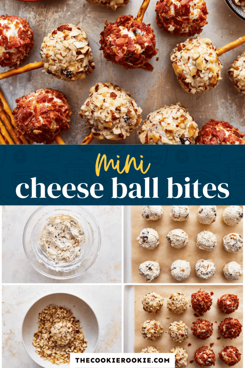 Mini cheese ball bites.