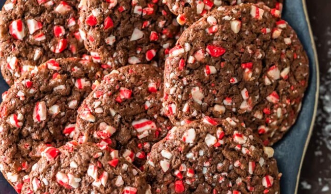 peppermint chocolate cookies