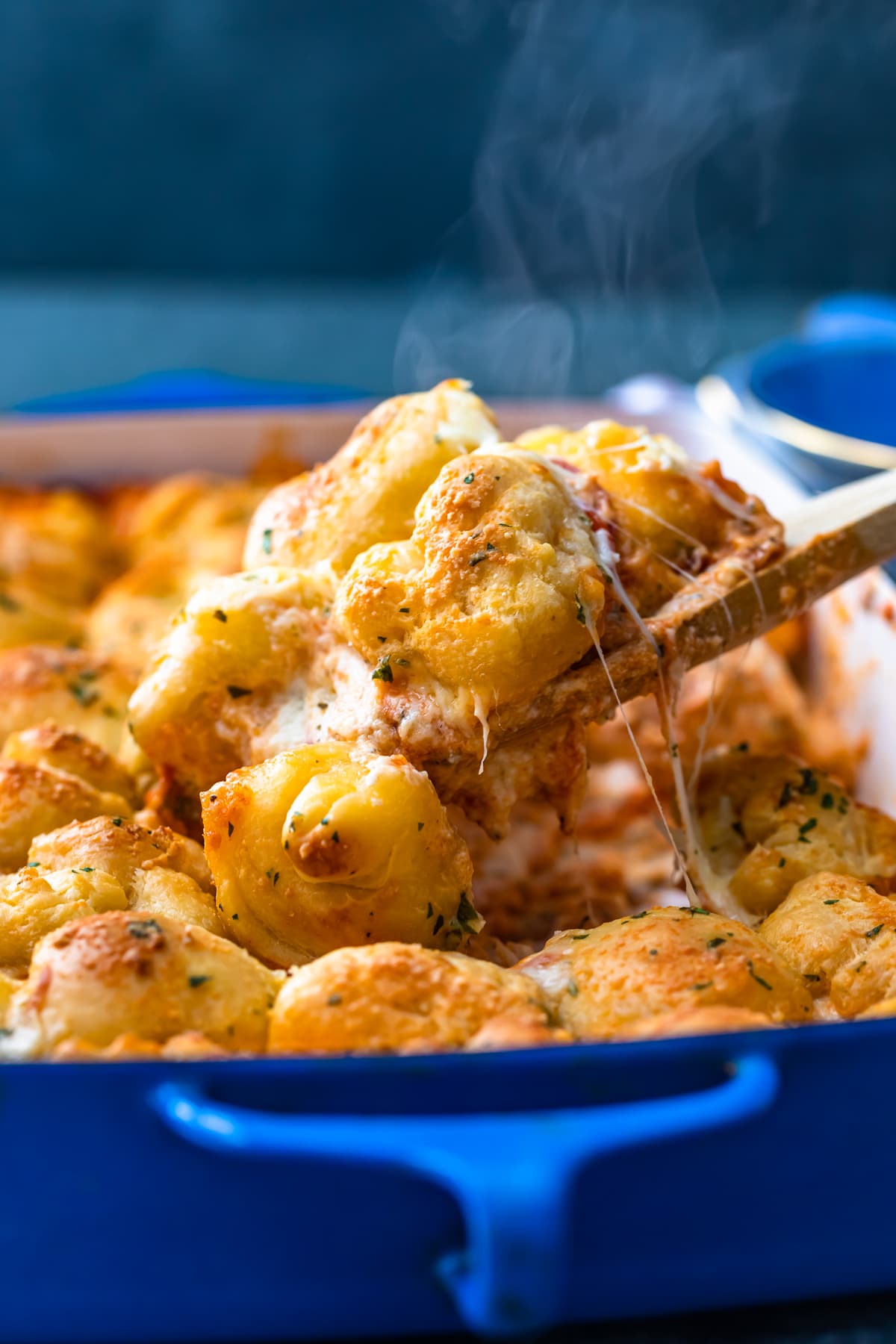 garlic bread pepperoni pizza casserole recipe