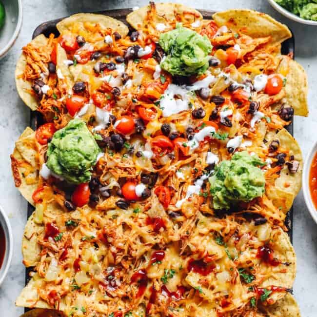 featured grilled chicken nachos