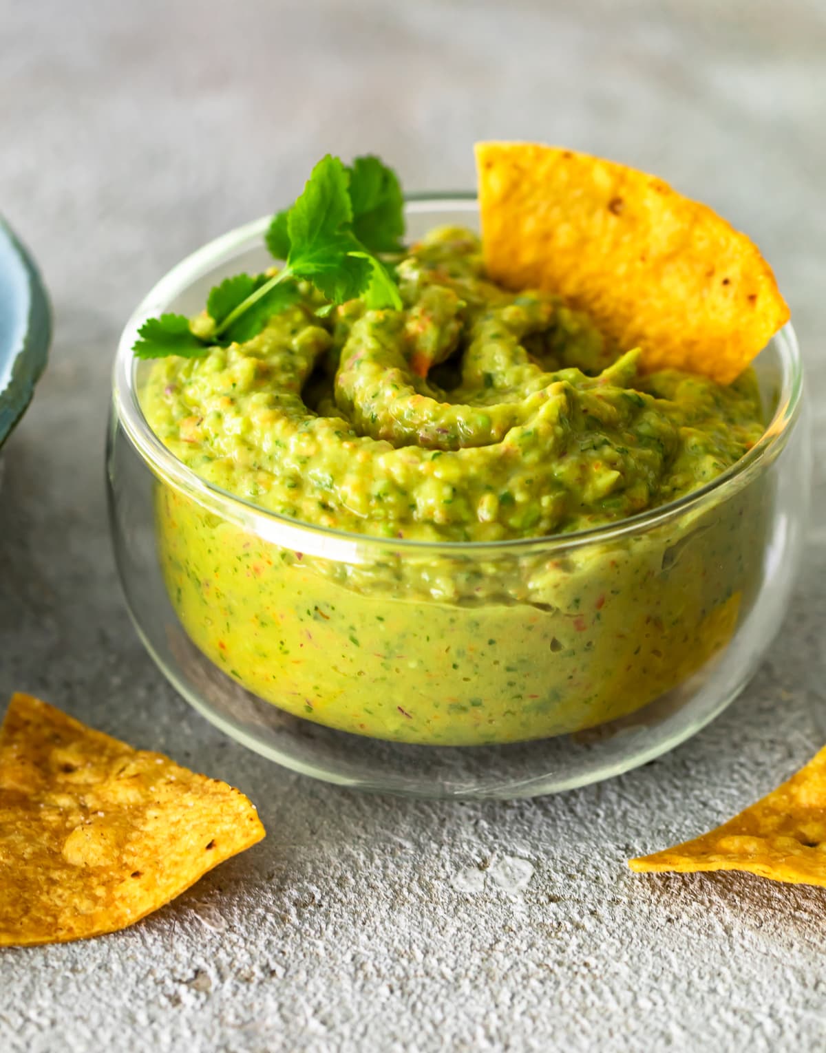 small bowl of guacamole