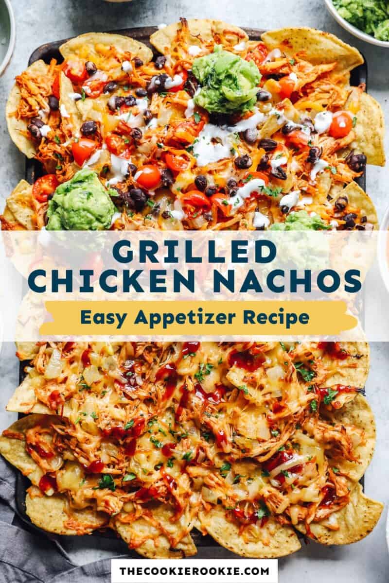 grilled chicken nachos pinterest