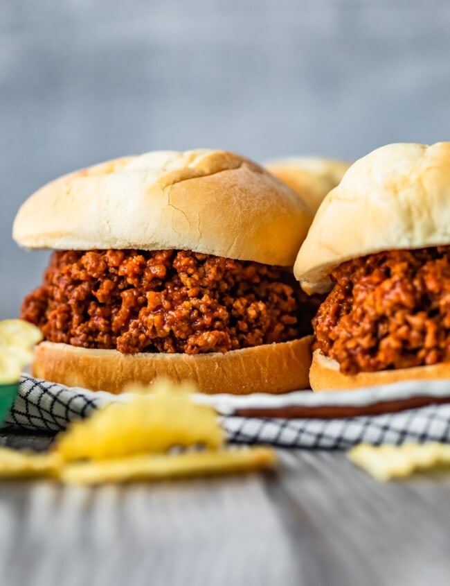 Homemade Sloppy Joes are the perfect thing to make for easy dinners this summer. Make the best sloppy joe sauce, add beef, and voila! Learn how to make sloppy joes from scratch and enjoy these messy sandwiches any night of the week. Yum!