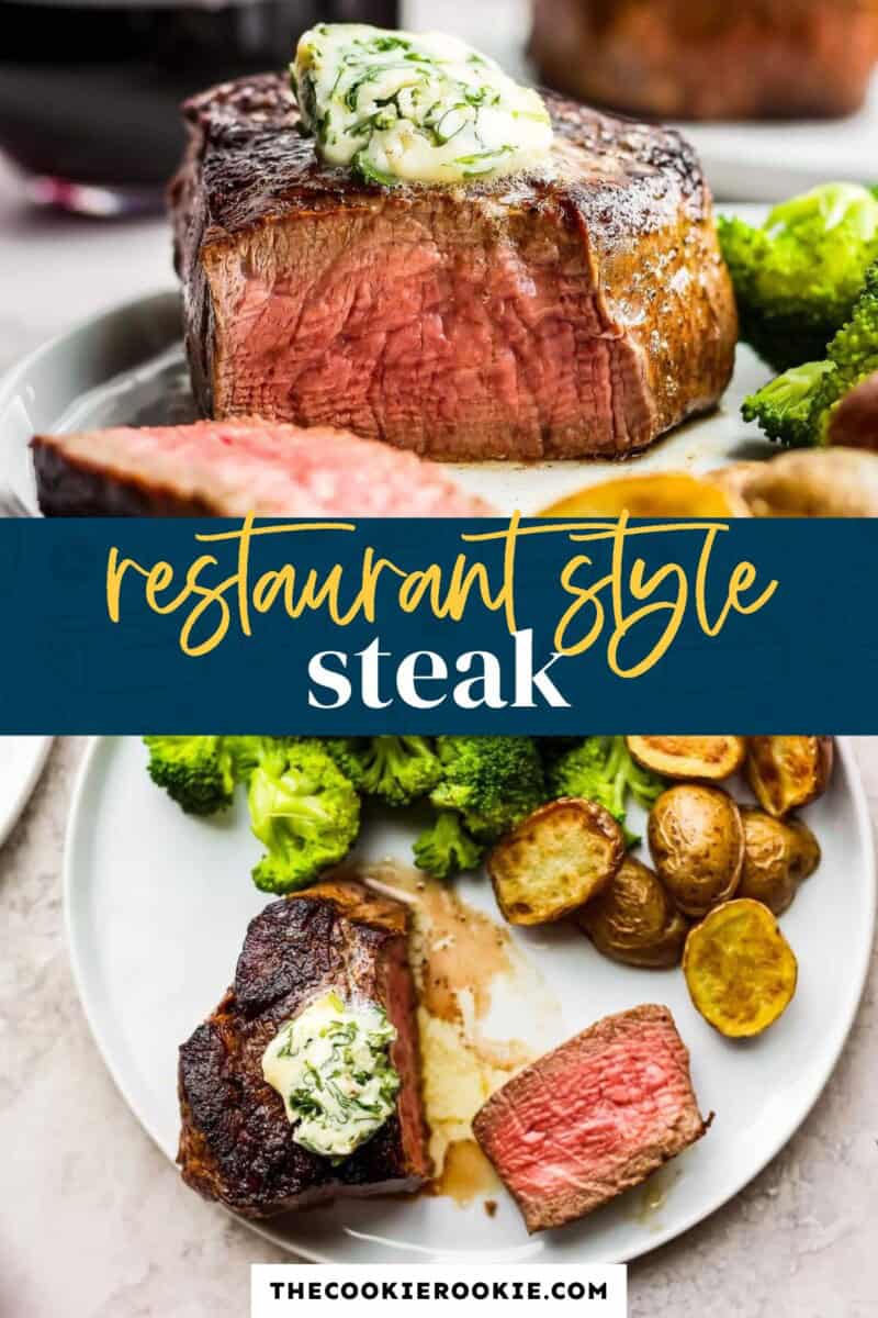 restaurant style steak pinterest