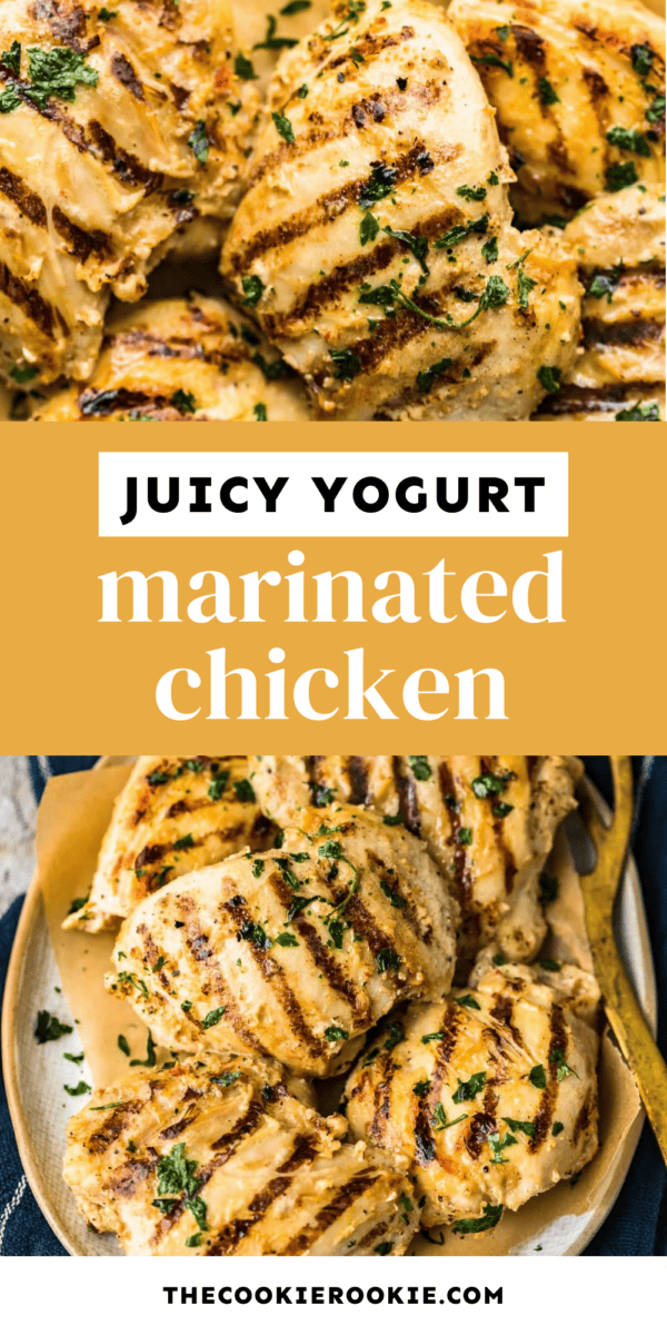 yogurt marinated chicken thighs pin