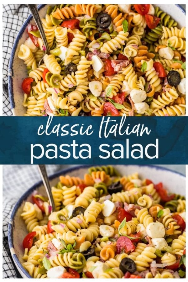 classic pasta salad pinterest image