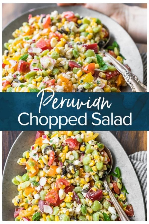 peruvian chopped salad pinterest photo