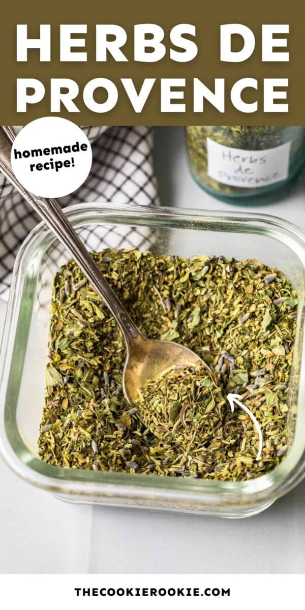 homemade herbs de provence pin