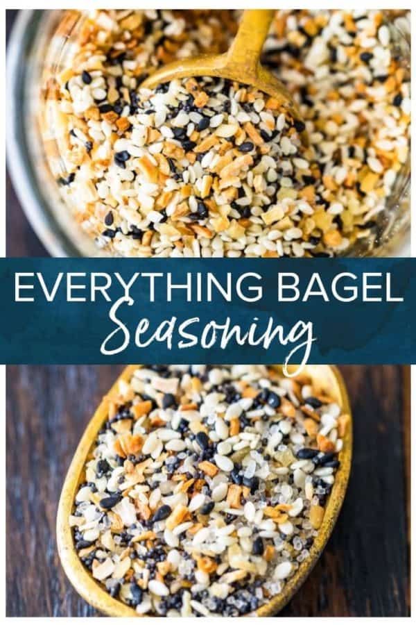 everything bagel seasoning pinterest photo