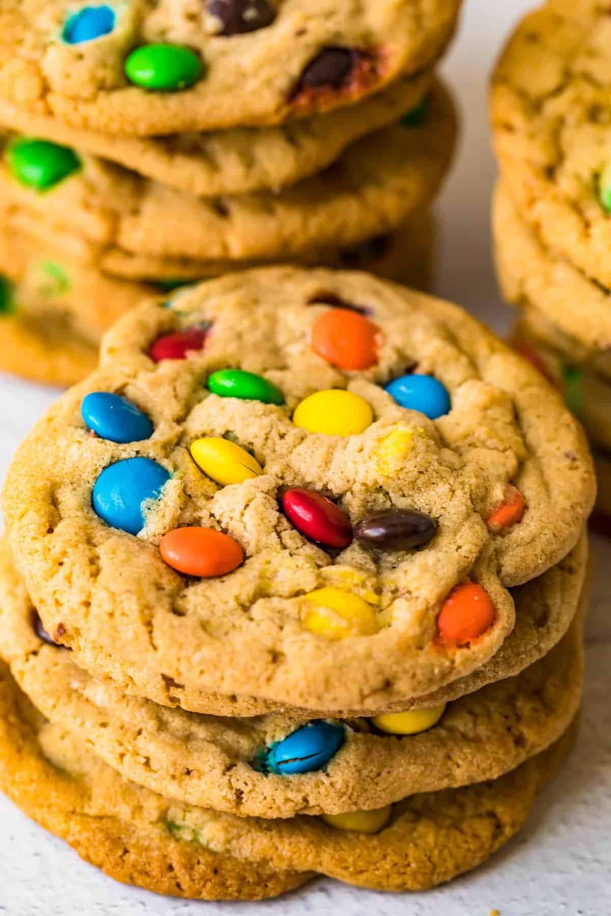 Close up of cookies