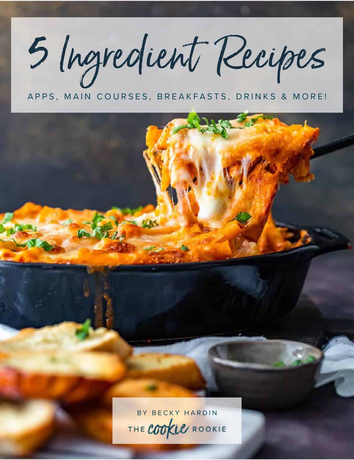 5 ingredient recipes ebook cover