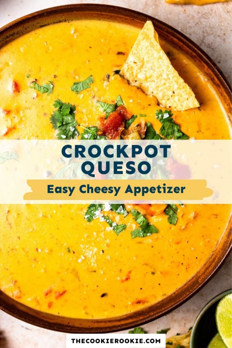 crockpot queso pinterest