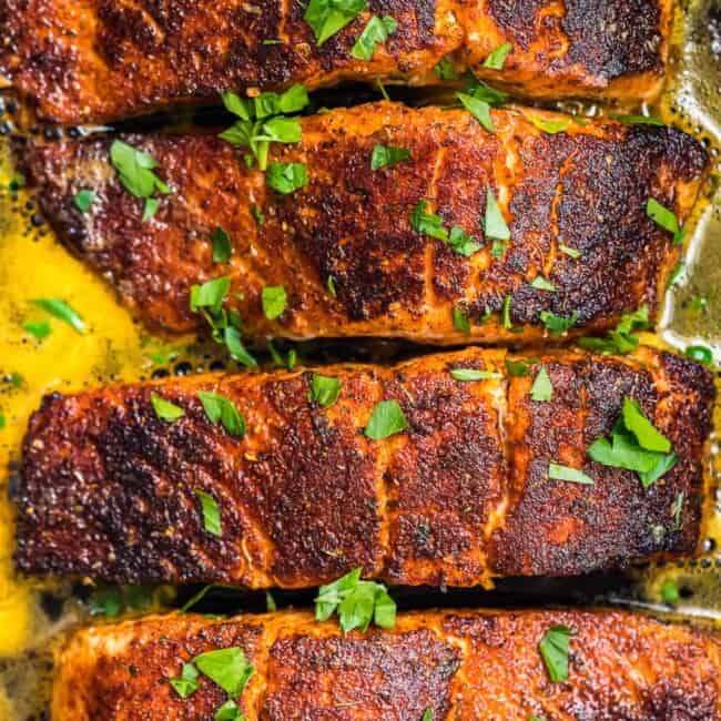 blackened salmon featured image